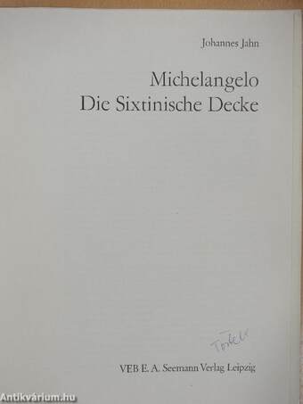 Michelangelo - Die Sixtinische Decke