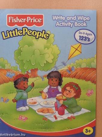 Fisher-Price LittlePeople Write and Wipe Activity Book