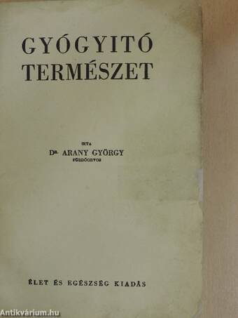 Gyógyitó természet