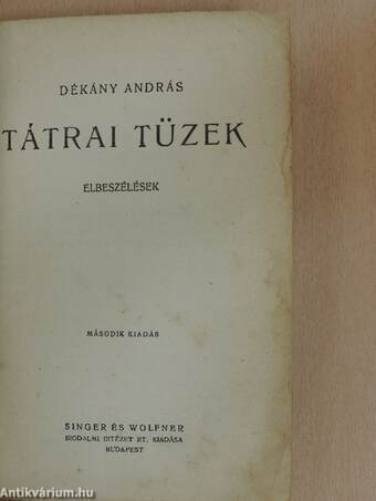 Tátrai tüzek