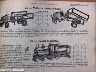 Märklin Fémépítőszekrény (rossz állapotú)