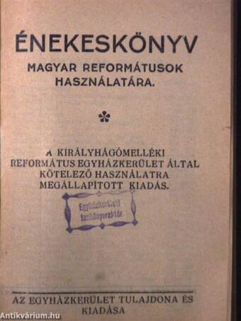 Énekeskönyv