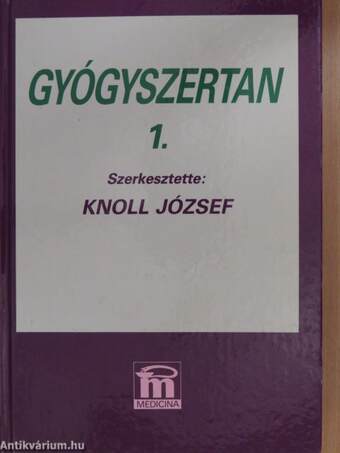 Gyógyszertan 1-2.