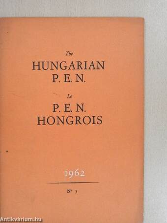 The Hungarian P.E.N.-Le P.E.N. Hongrois No. 3.