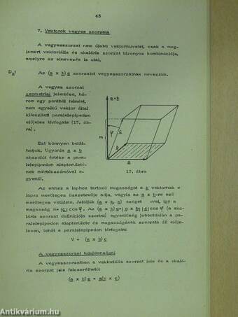 Matematika I-II. (aláírt példány)