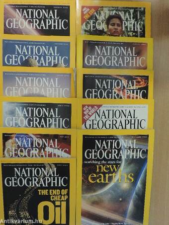 National Geographic 2004. (nem teljes évfolyam)