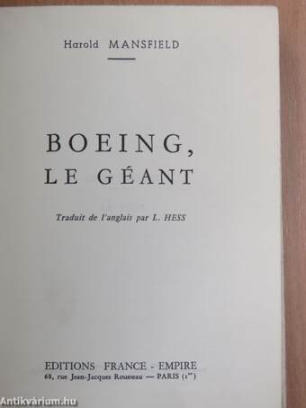 Boeing, le géant