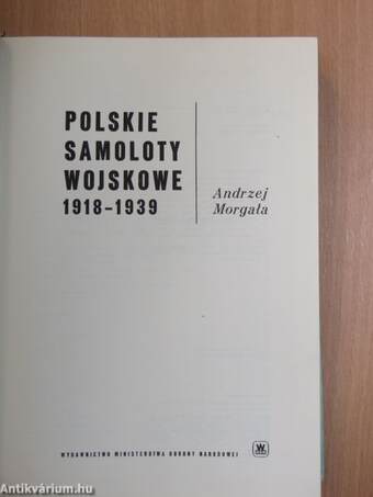 Polskie samoloty wojskowe 1918-1939