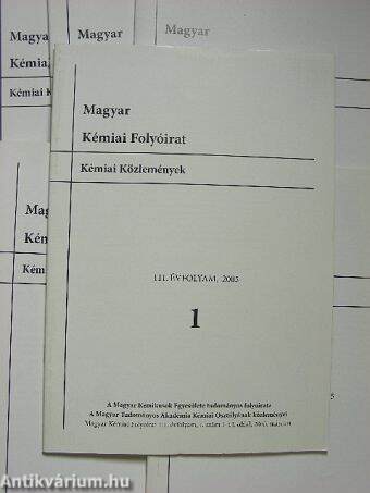 Magyar Kémiai Folyóirat 2005-2006.