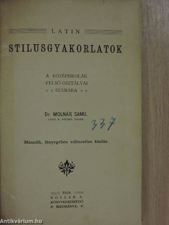 Latin stílusgyakorlatok