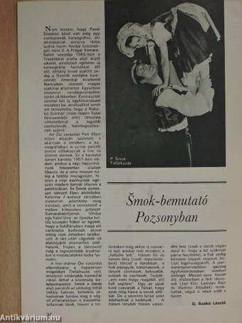 Táncművészet 1982. (nem teljes évfolyam)