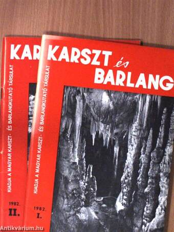Karszt és Barlang 1982. I-II.