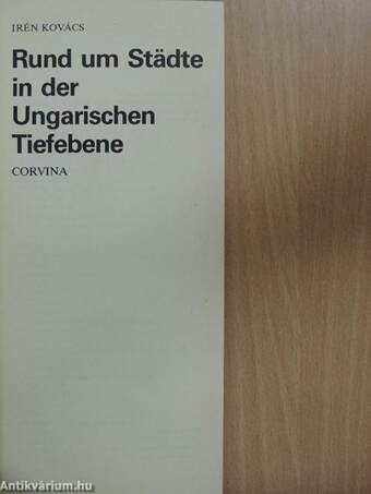 Rund um Städte in der Ungarischen Tiefebene