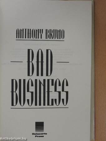 Bad Business