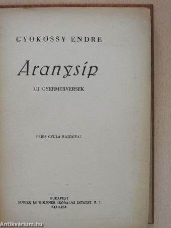 Aranysíp