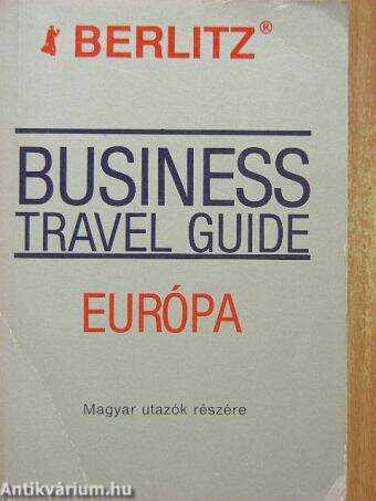 Business Travel Guide - Európa