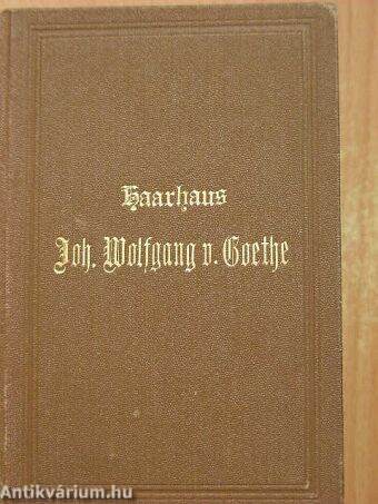 Johann Wolfgang von Goethe (gótbetűs)