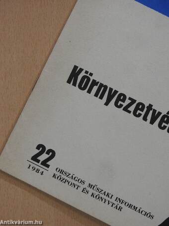 Környezetvédelem 1984/22.