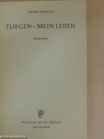 Fliegen - mein Leben