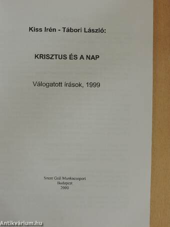 Krisztus és a Nap