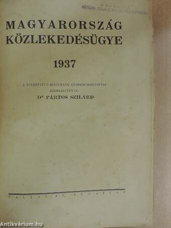 Magyarország közlekedésügye 1937