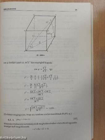 Érettségi-felvételi matematikapéldák