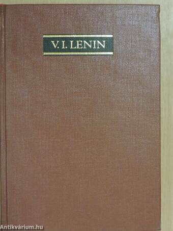 V. I. Lenin összes művei 34.