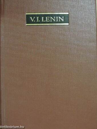 V. I. Lenin összes művei 50.