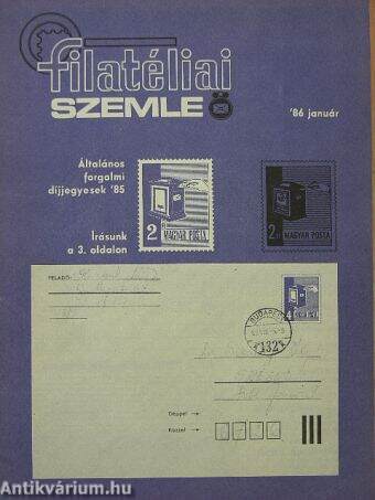 Filatéliai Szemle 1986. január