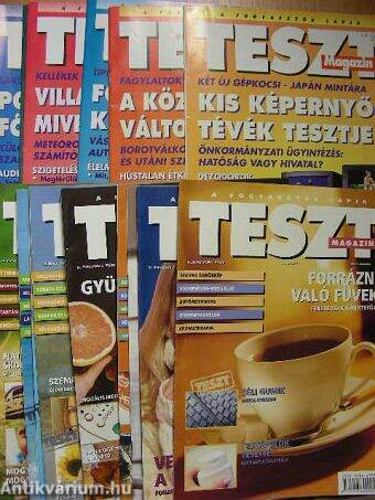 Teszt Magazin 1993-2000. (vegyes számok)