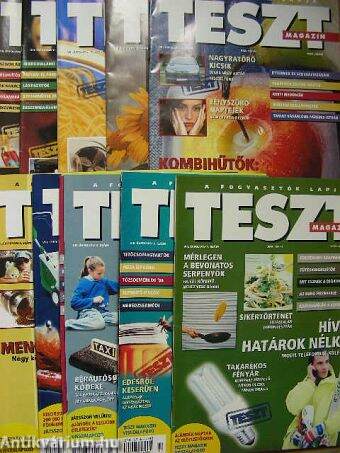 Teszt Magazin 1999. (nem teljes évfolyam)