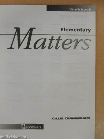 Matters - Elementary - Workbook