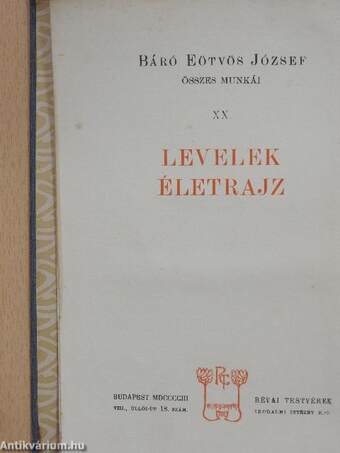 Levelek/Életrajz