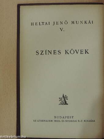 Színes kövek