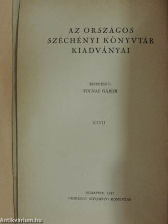 Az orosz irodalom magyar bibliográfiája