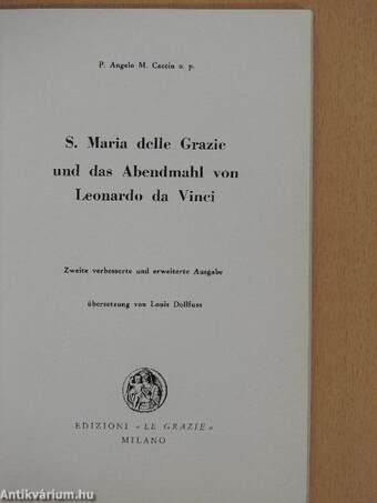 S. Maria delle Grazie und das Abendmahl von Leonardo da Vinci