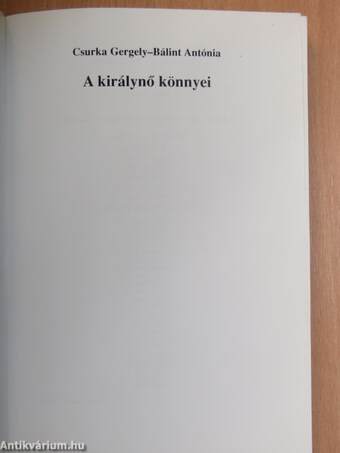 A királynő könnyei