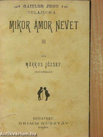 Mikor Ámor nevet