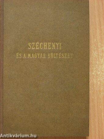 Széchenyi és a magyar költészet