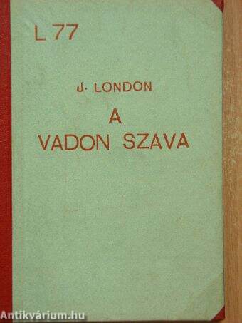 A vadon szava