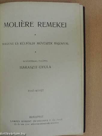 Moliére remekei I. (töredék)