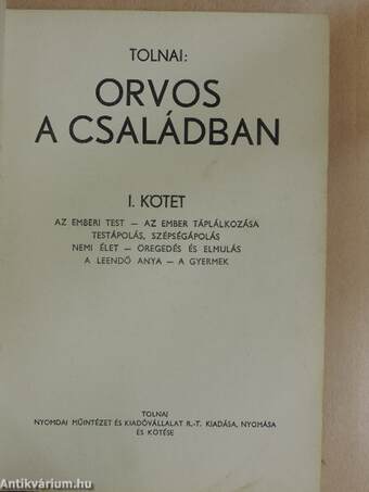 Orvos a családban I.