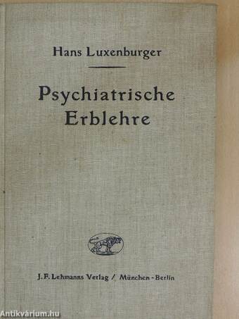 Psychiatrische Erblehre