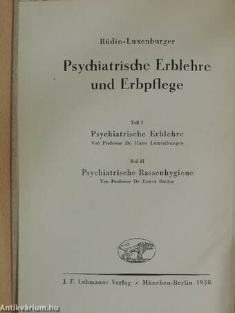 Psychiatrische Erblehre