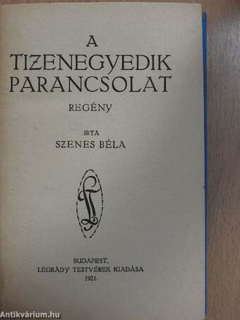 A tizenegyedik parancsolat