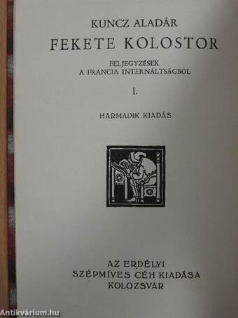 Fekete kolostor I-II.