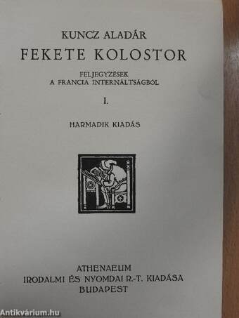 Fekete kolostor I-II.