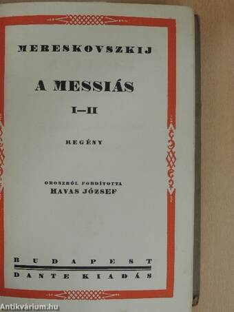 A Messiás I-II.