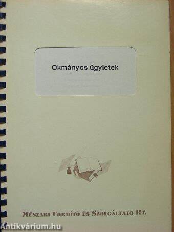 Okmányos ügyletek