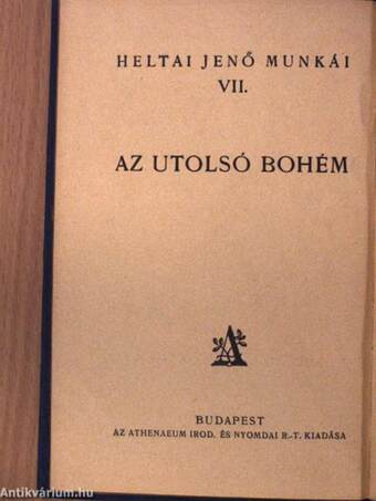 Az utolsó bohém